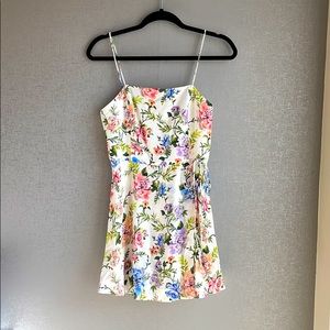 A&O mini floral dress